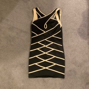 Little Black and Tan Windsor party dress